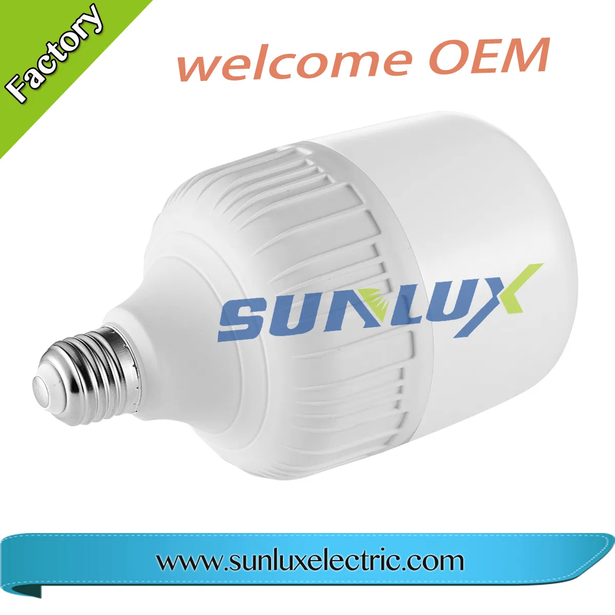 LED Lamp T80-155mm 20W 30W 40W 50W E27 B22 High Power LED Column T Shape LED Light Bulb