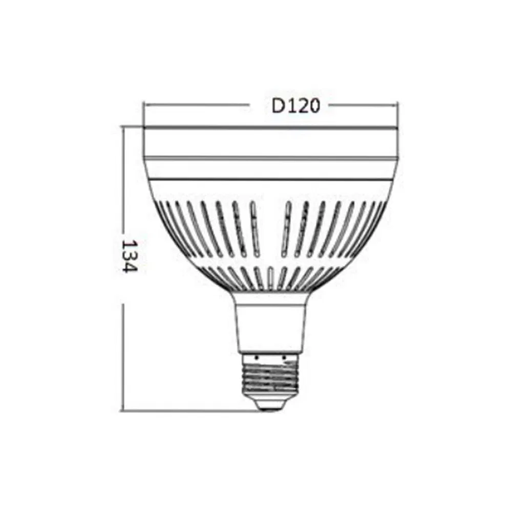 Energy-Efficient 50W LED PAR38 Spotlight Bulb for Halogen Replacement