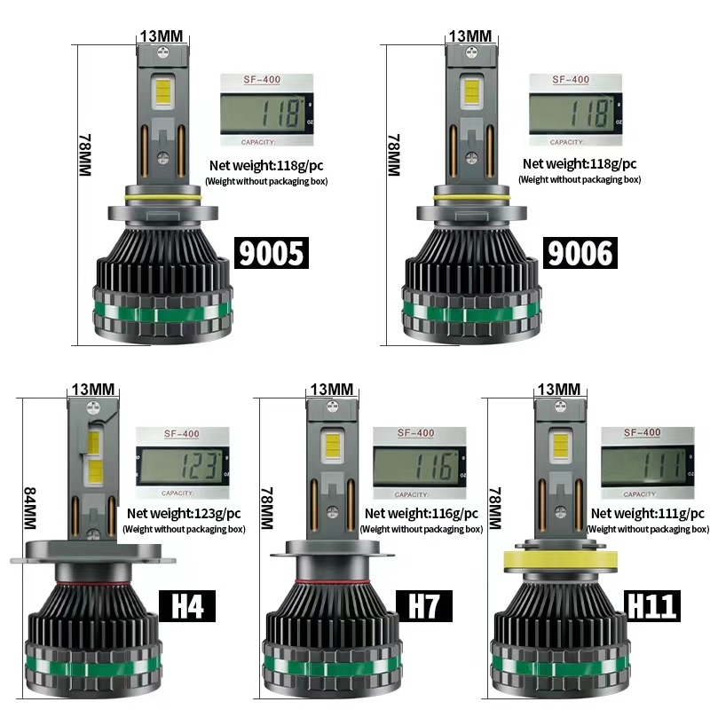 H11 H9 H8 9005 Hb3 High Power Car High Beam 150W Canbus 20000lm 6000K Cool White Fog Light Car LED Headlight Bulb