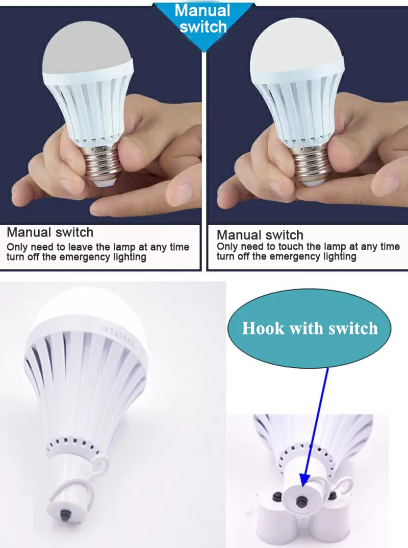 Rechargeable LED Bulb 6