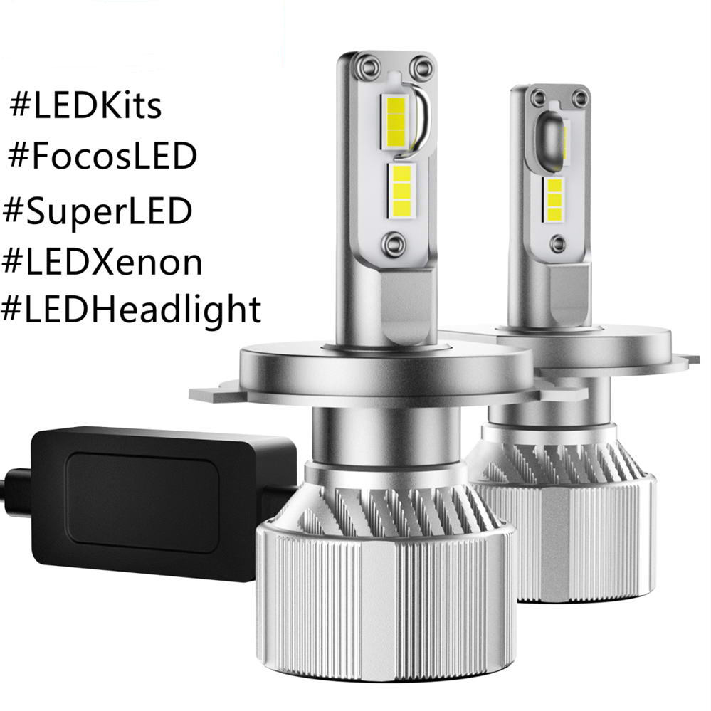 New Wholesale Car Accessories 9004 9005 H4 H7 Waterproof Car Headlights LED Bulbs