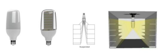 Waterproof Dimmable DC48V LED Bulb for Poultry Houses