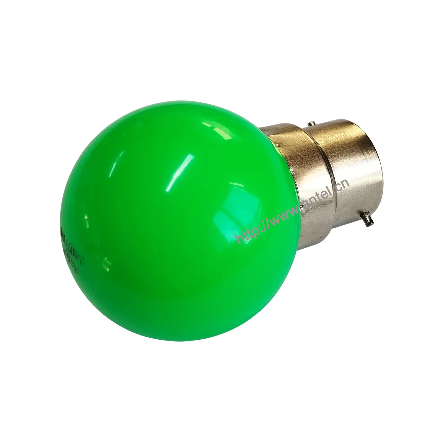 Green Plastic Hight Brightness E27 B22 LED Lighting Color Bulbs