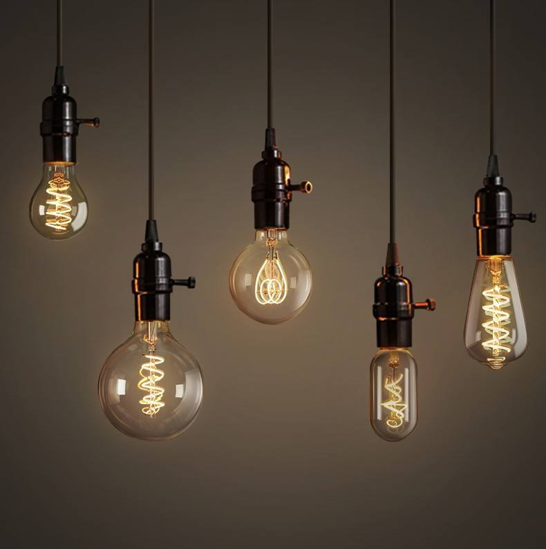 LED Filament Candle Bulb Light Edison Bulb Decorative Light E14/E27/B22 Bulb