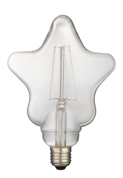 Special Shape Diamond Energy Saving Art Dimmable Colorful LED Filament Bulb