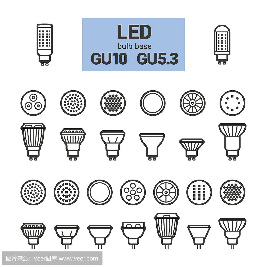 LED Spot Dimensions