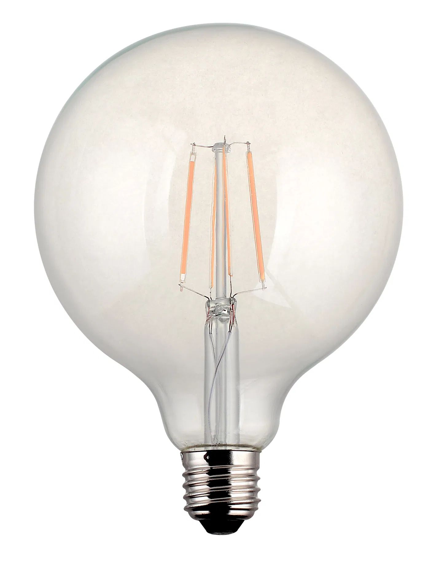 G125 Top Silver/Gold/Rose/Black Long-Flexible Filament 4W-18W E27/B22 Dimmer-to-White Edison LED Filament Bulb
