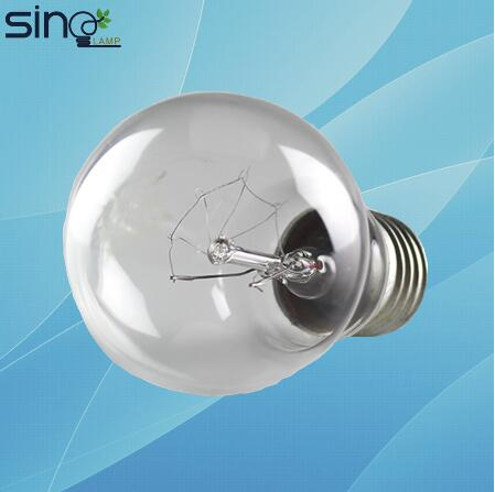 A55/A60 Globe Lighting B22 Clear Frosted Glass Incandescent Light Bulbs
