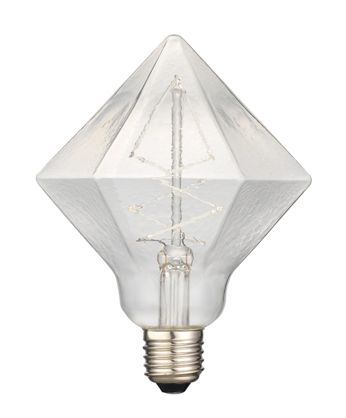 Special Shape Diamond Energy Saving Art Dimmable Colorful LED Filament Bulb