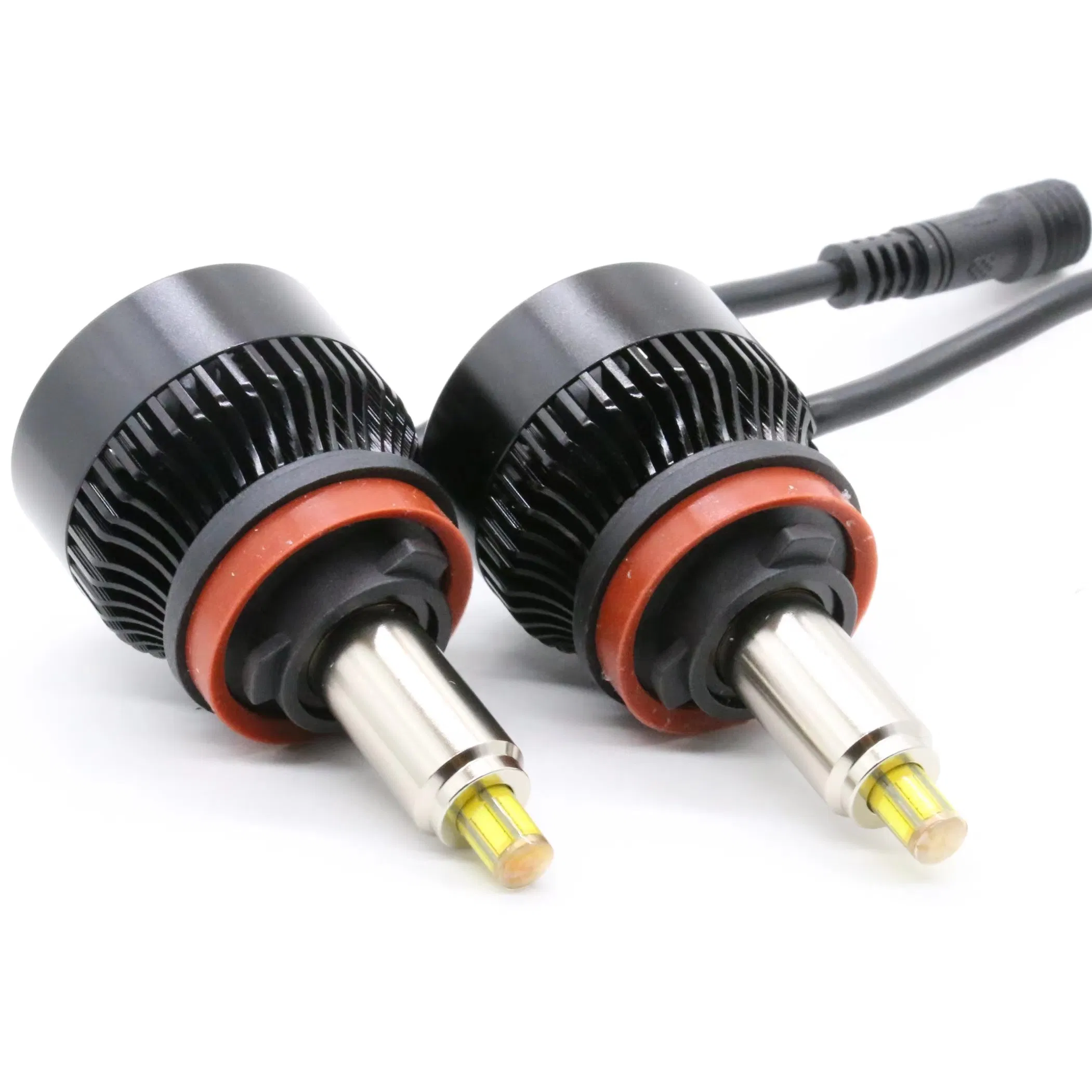 Car Light 6000K LED Headlight Bulbs Globes H11 for Toyota Kluger 3.5 4WD SUV 2007-2014