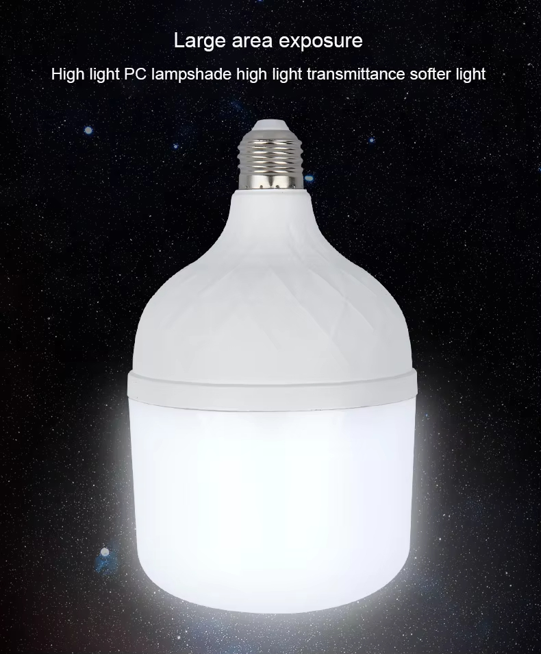 High Quality 220V/110V B22 E27 Base 20W 30W 50W 60W LED Lamp T Shape LED Bulb Light