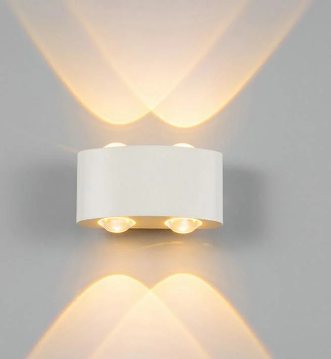 Factory Wholesale Balcony Hotel Outdoor Black/White Waterproof LED Light Bulb