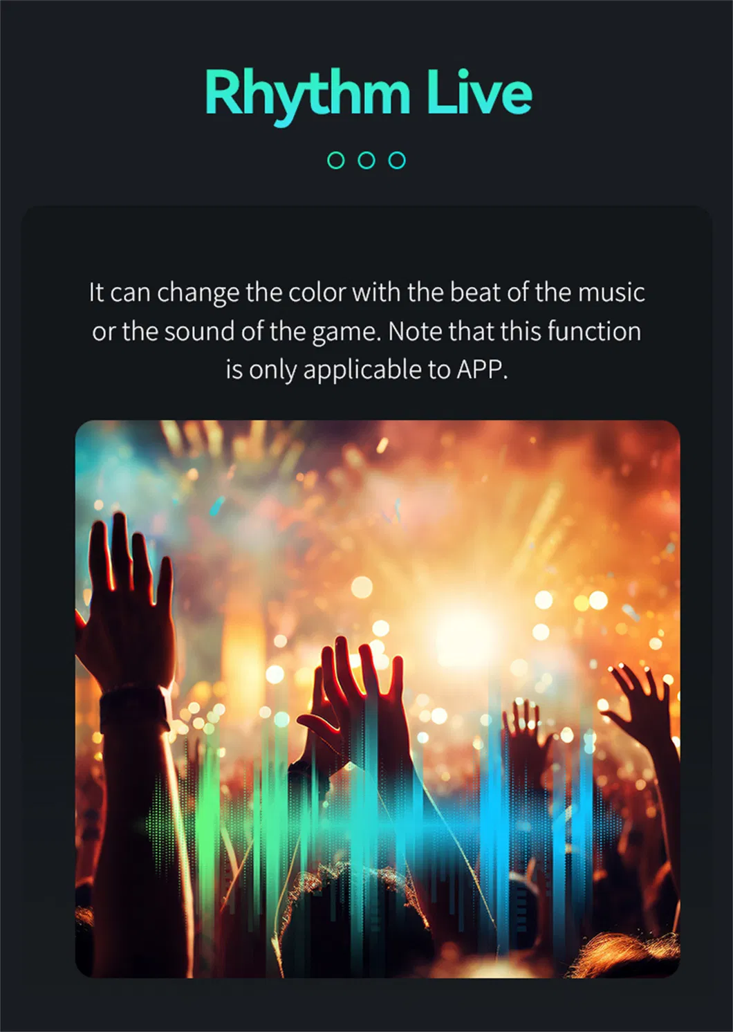 Smart LED Lamp Dimensions