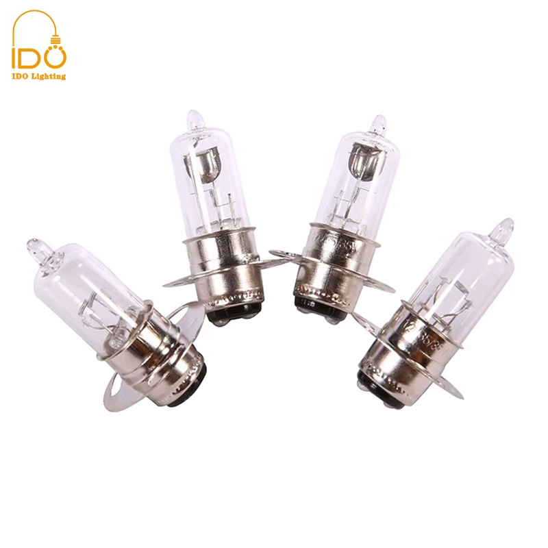 Universal Halogen Motorcycle Headlight, 12V Waterproof High Beam Lighting
