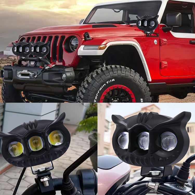 Motorcycle Car LED Headlight Show 7