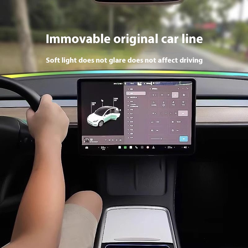 2025 New Ambient Light Multi LED Strip Lighting Universal 1.5m APP Controlled Car Atmosphere Light LED for New Energy Vehicle