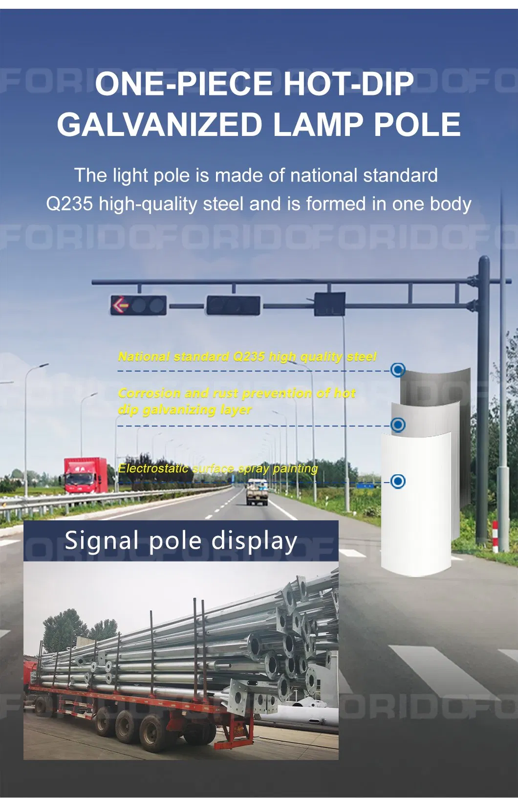 Energy-Efficient LED Traffic Light with Red/Green Countdown