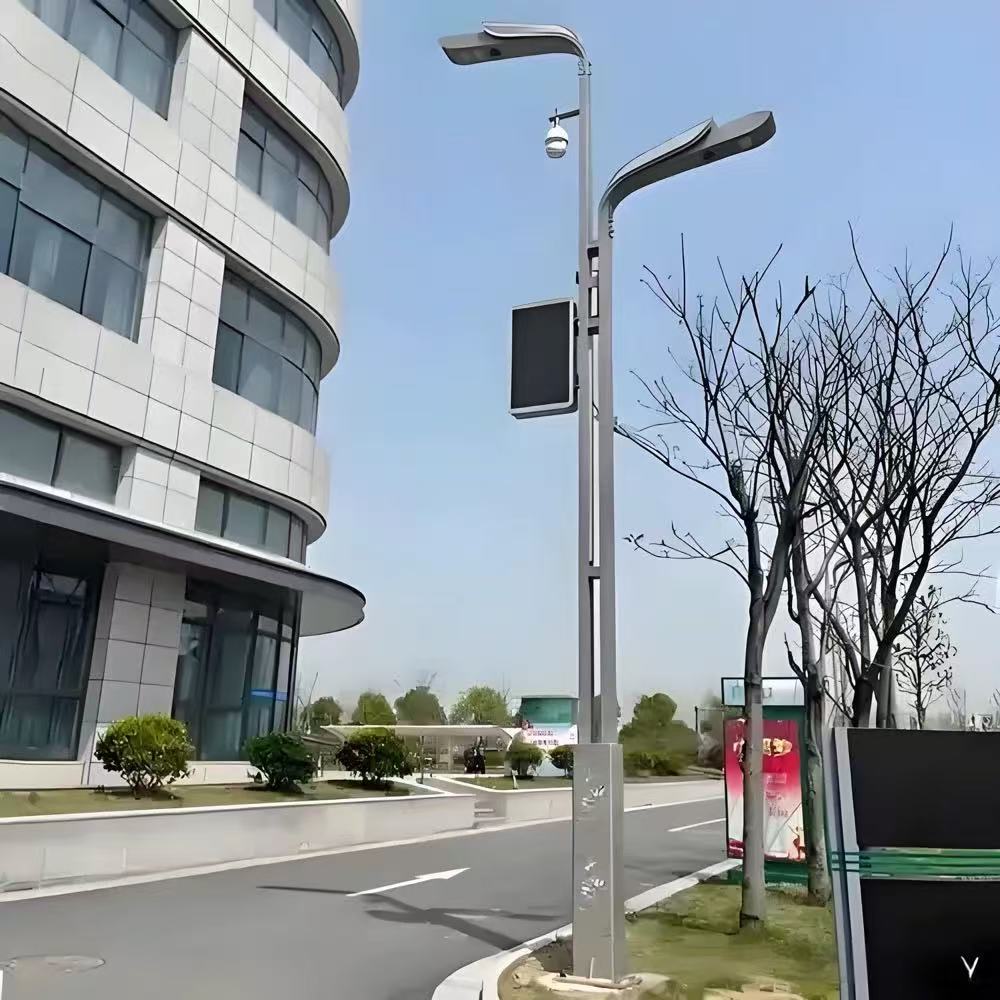 Multi Function LED Smart Road Lighting Pole Intelligent WiFi Street Lamp EV Charging Station Street Lamp