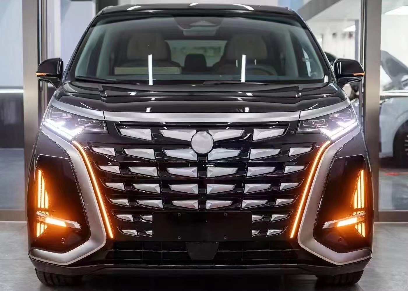 Left Front Grille Ambient Light Fits BYD TANG EV Quality Automotive Parts OE 13435532-00 Car Lamp for Retrofit