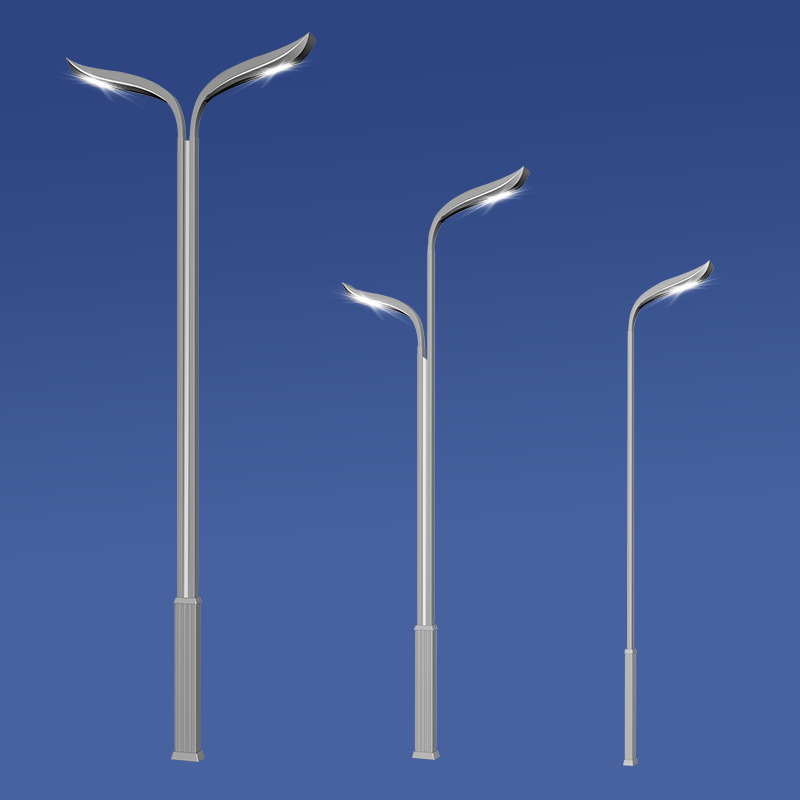 Smart Light Pole with 5G WiFi CCTV EV Charger IP66 Aluminum Alloy LED Display Digital Billboard Smart City Road Lighting AC/DC