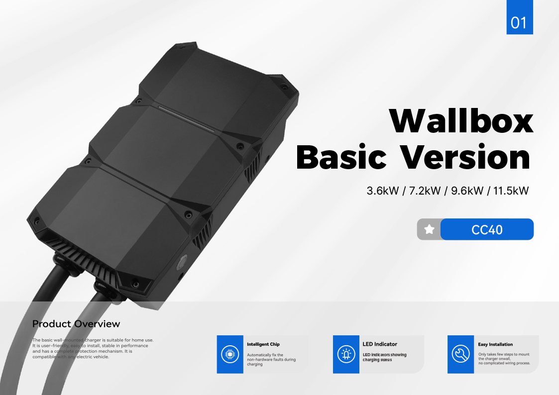 BESEN CC40 EV Charging Station Details