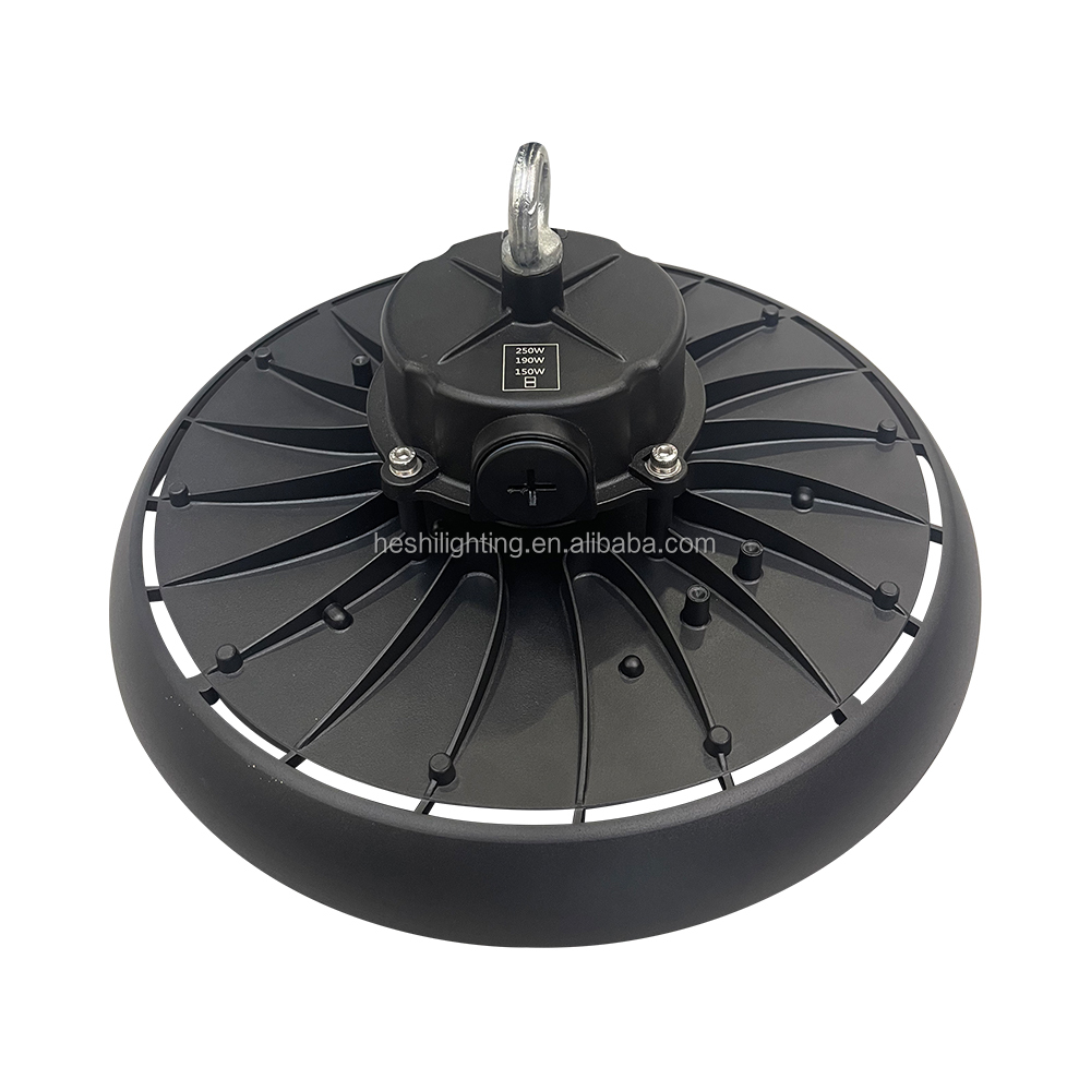 France CEE 250w Commercial Lighting Fixture 5700K CCT 185Lm/W Led Suspended High Bay Light with IP65 Aluminum Housing