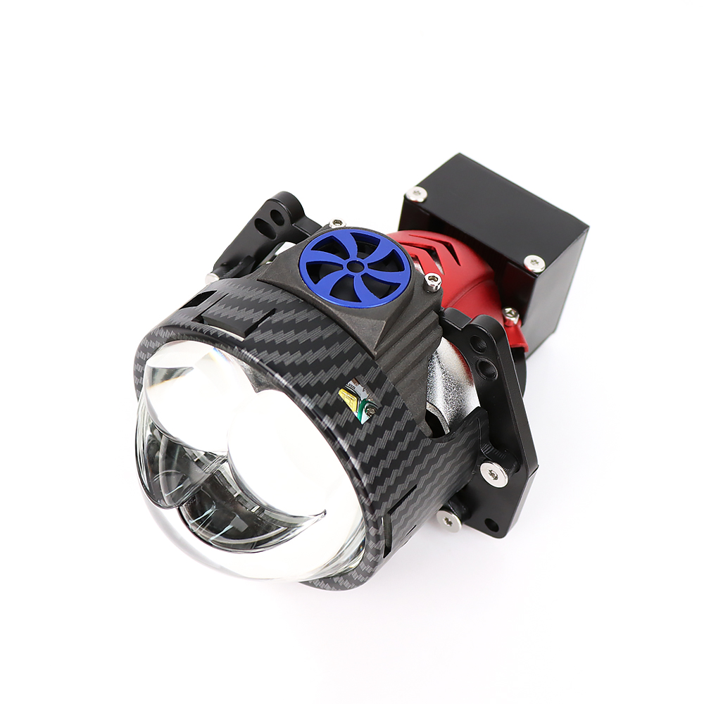 80w 8000lm Automotive Lighting Accessories Laser Bi Led Projector 3 Inch Led Lens Headlight P92 Led Laser Lens Lamp