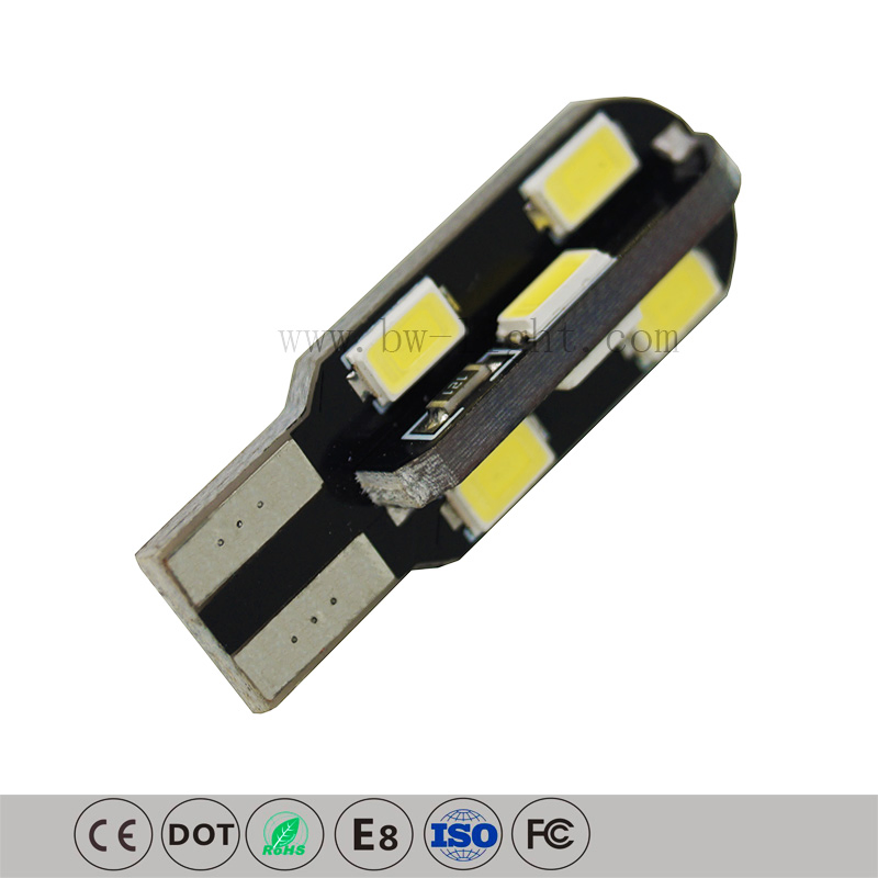 Energy-Efficient T10 LED Bulbs for Vehicle Interior Lighting
