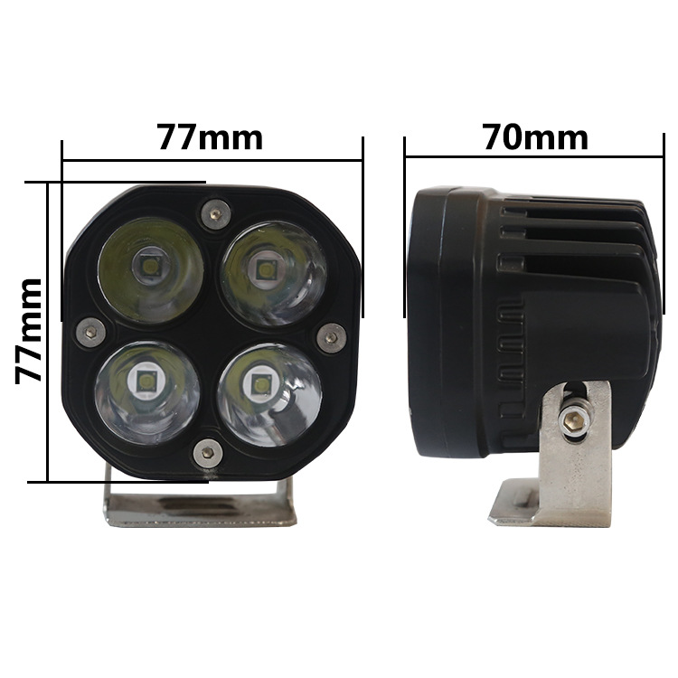 Cross-Border Four-Leaf Clover Spotlight Modification for Motorcycles and Cars Off-Road Electric Vehicle Lighting System