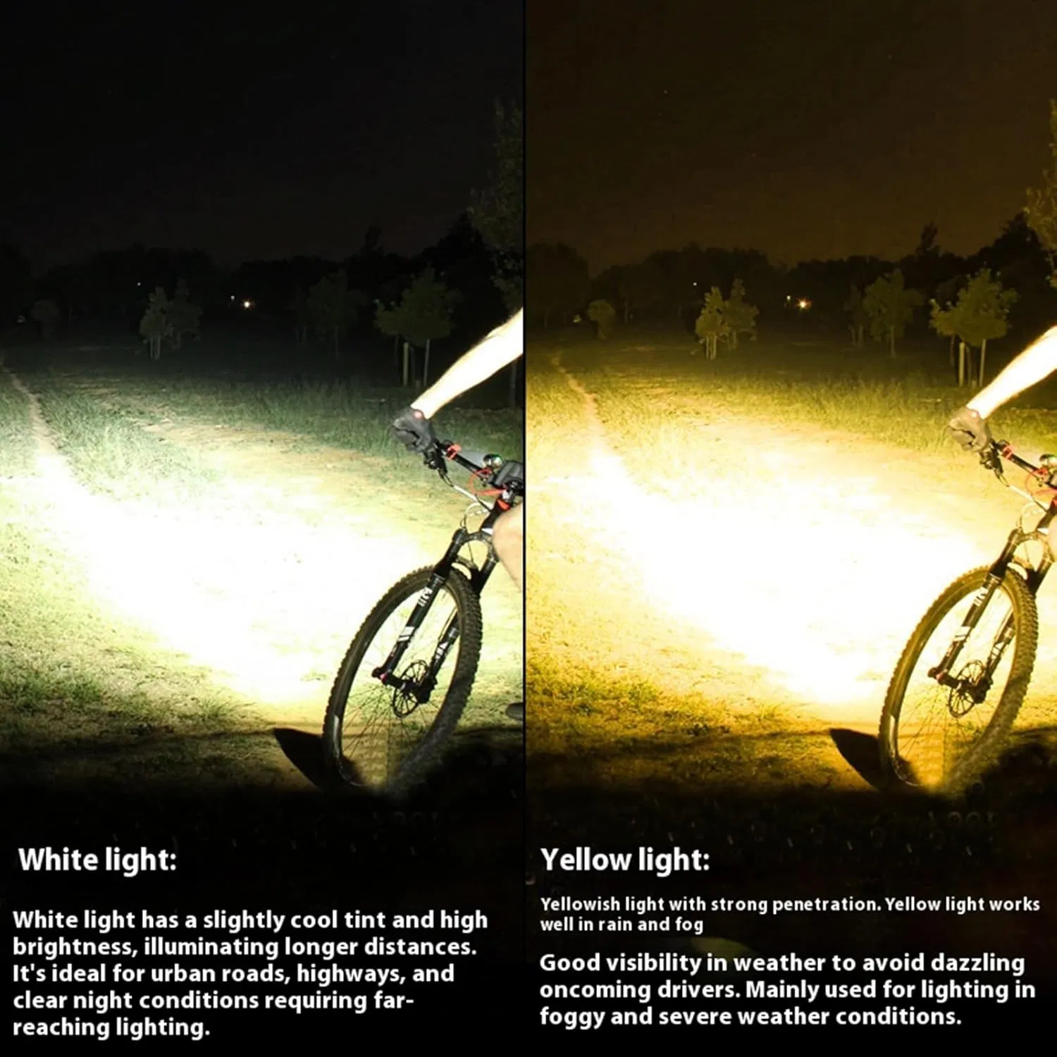Front and Back Bike Lights - with Horn Waterproof Rechargeable Multis Modes, Front Rear Mountain Bike Lights for Adult Men Women Scooter E-Bike Mountain Road