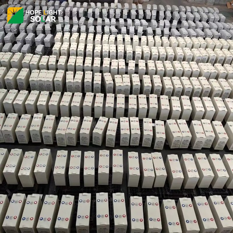 Factory Lead Acid Battery 2V 12V 100ah 200ah Front Terminal Gel Battery Emergency System Use