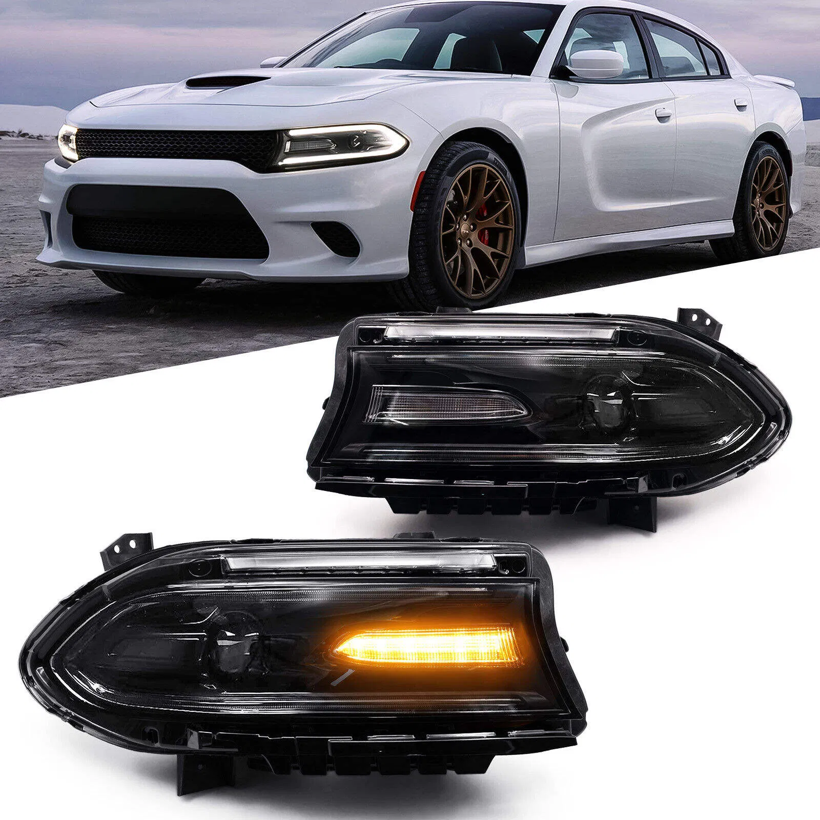 Car Accessories Low Beam Stable LED Front Position Lamp