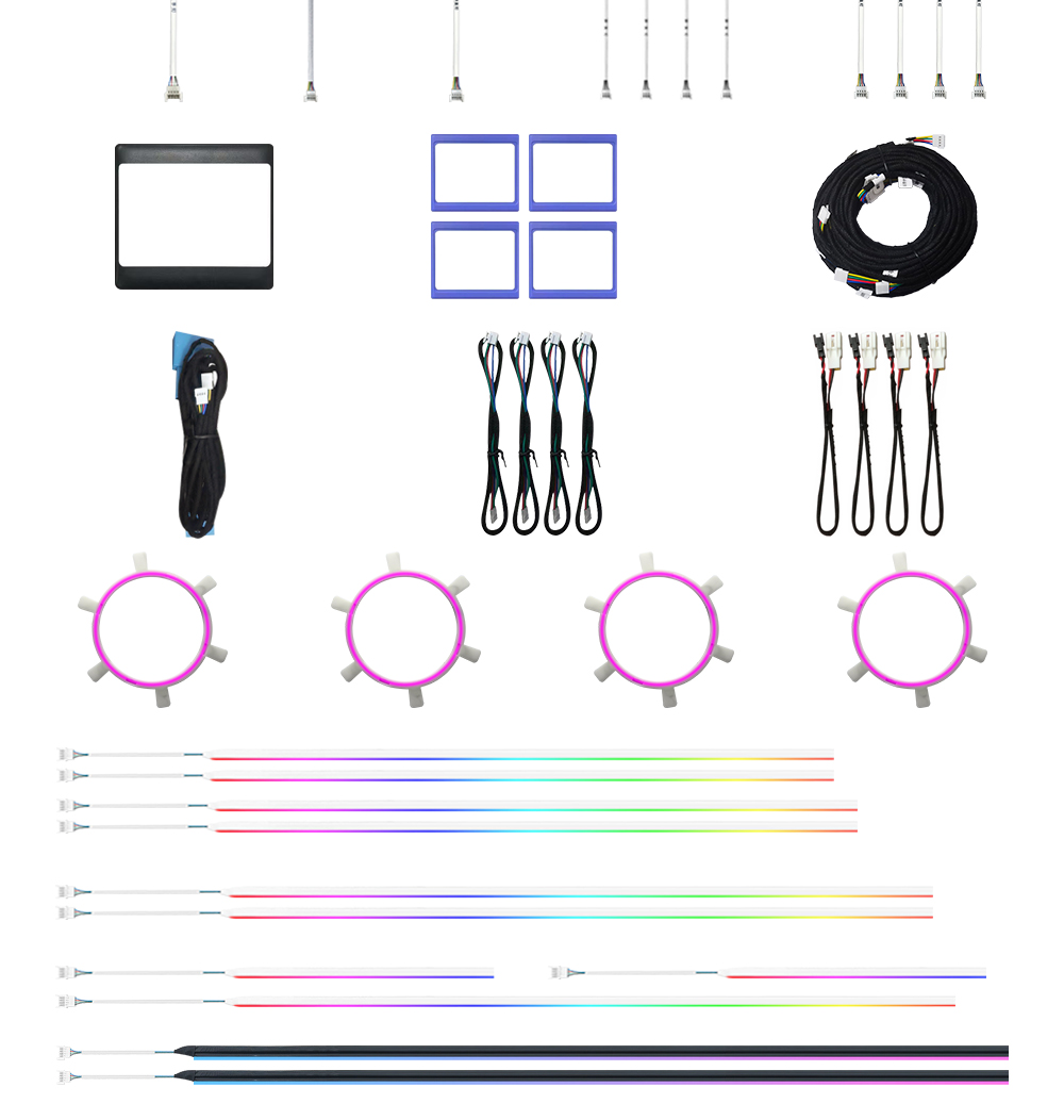 High Bright RGB LED Ambient Light for BYD Seal EV 2022-2023 Interior Lighting System Interior Trim