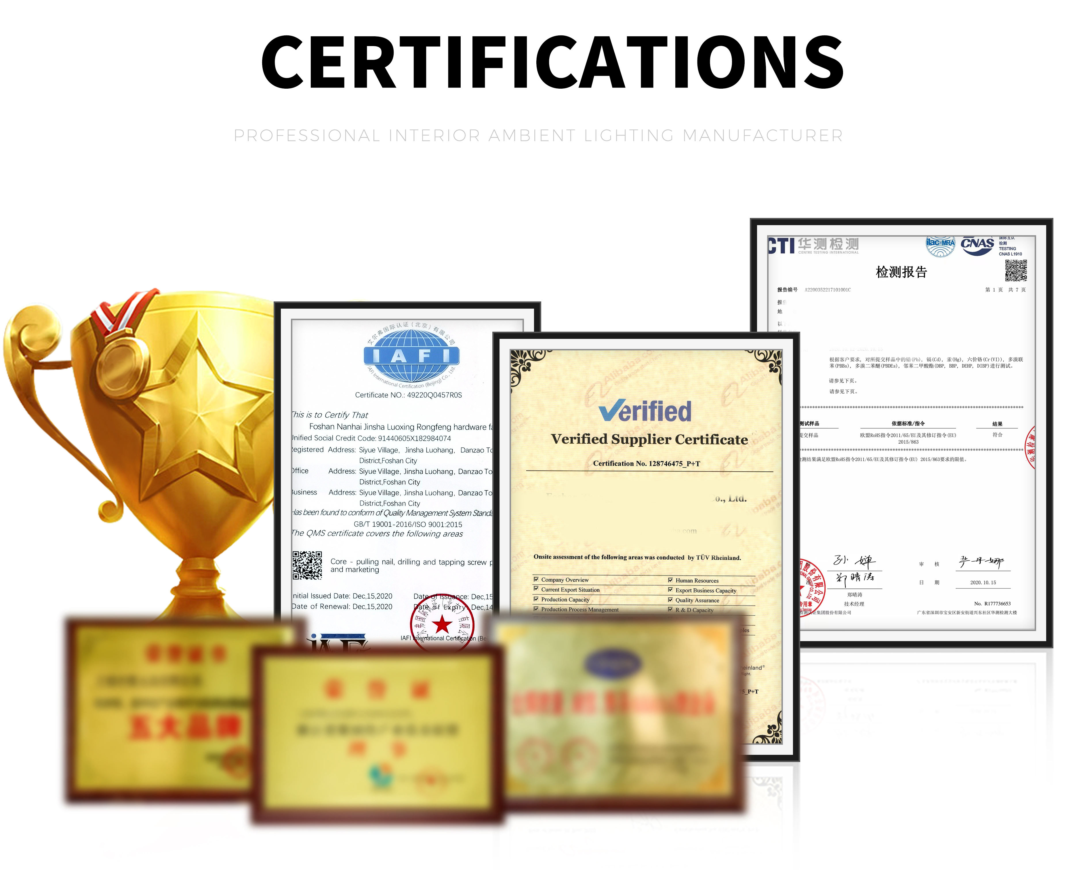 Certification Certificate