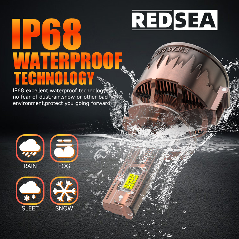 Redsea LED Headlights R39 360W 36000LM LED Lamp Luces LED Lights Car H3 H4 H7 H11 9004 9005 9006 9007 Auto LED Headlight Bulbs