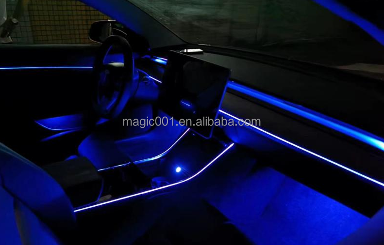 Multi-Color LED Car Interior Strip Atmosphere Light Banner
