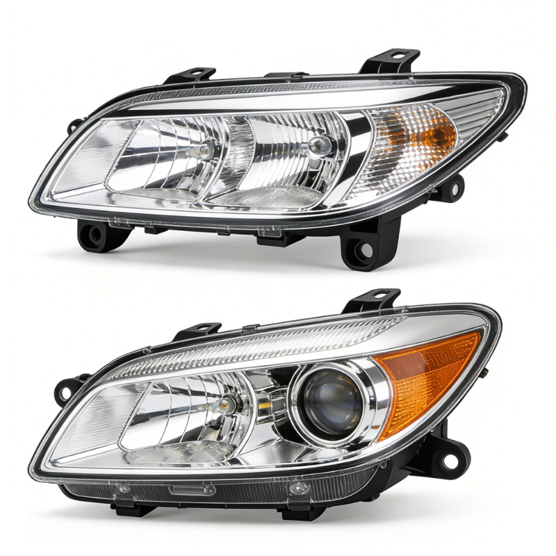 VIT EV Electric Vehicle LED Headlight Assembly 6000K 12V/24V 50W 8000 Lumens Universal Fitment New Energy Car Light