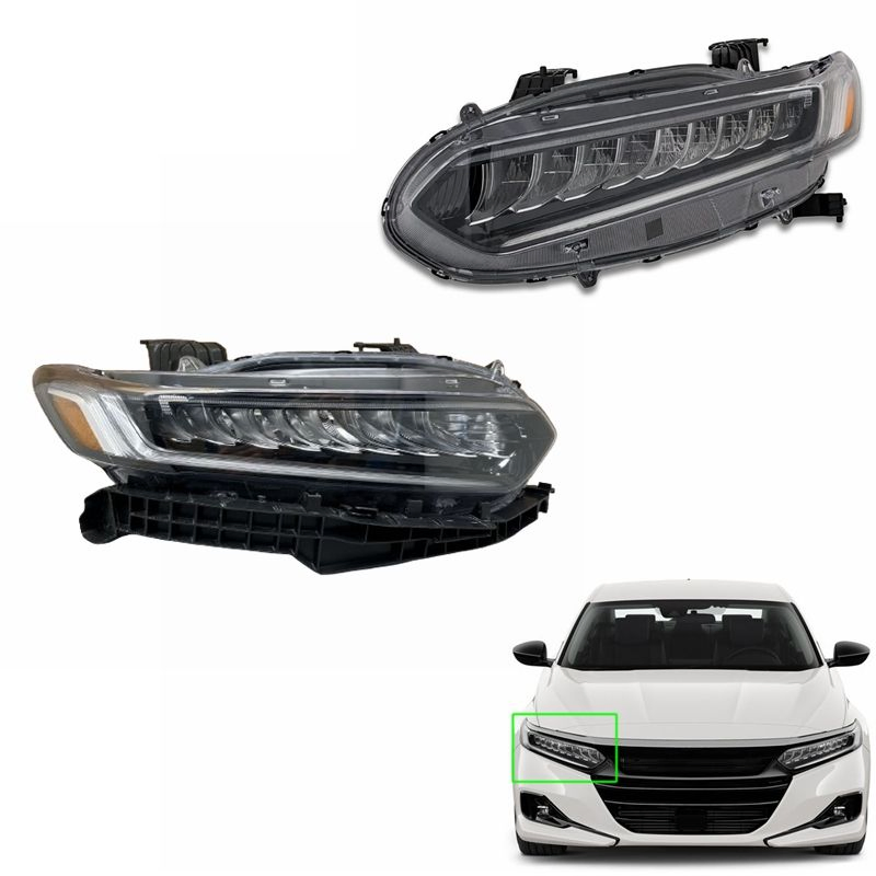 Car Front Bumper Headlight Turn Signal LED Fog Light