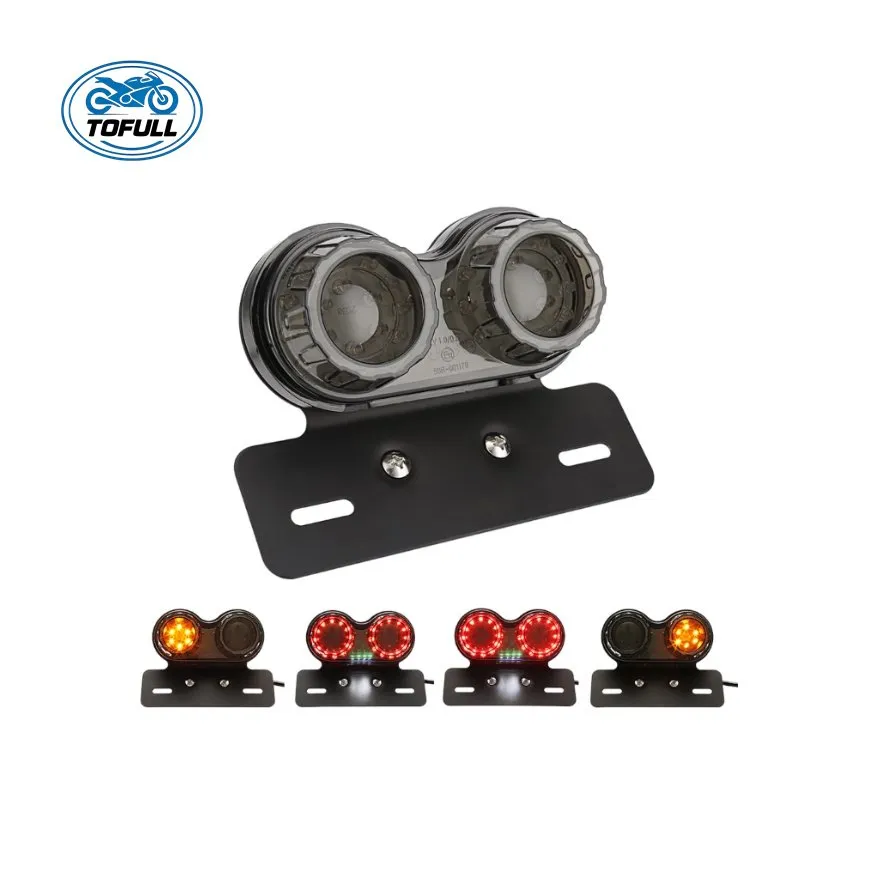Motorcycle Body Parts E Marked Dirt Bike Scooter Turn Signal Light LED Indicator