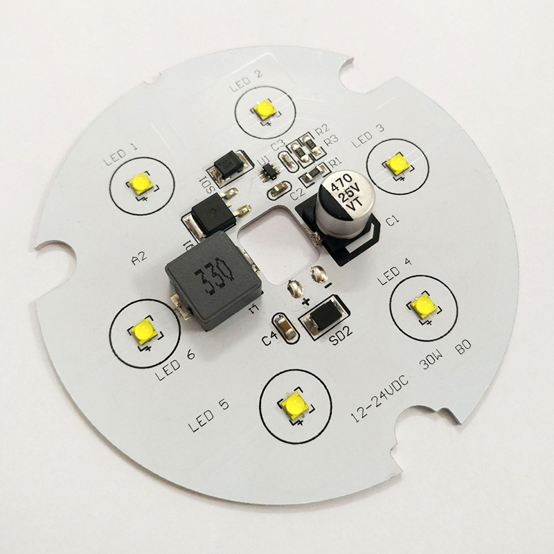 Automotive Lighting PCBA with High Power High Voltage High Temperature Resistance