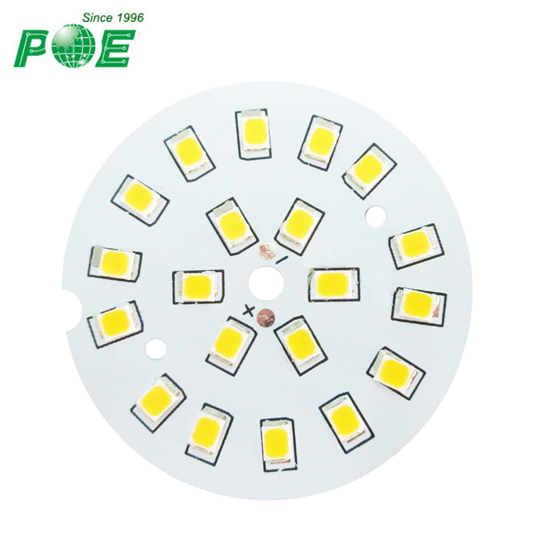 Automotive Aluminum LED Lighting Strip PCB Assembly with Turnkey Service ISO9001 Certified 1-40 Layers