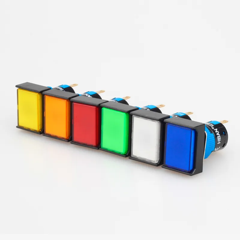 Plastic Waterproof Rectangular LED Signal Light