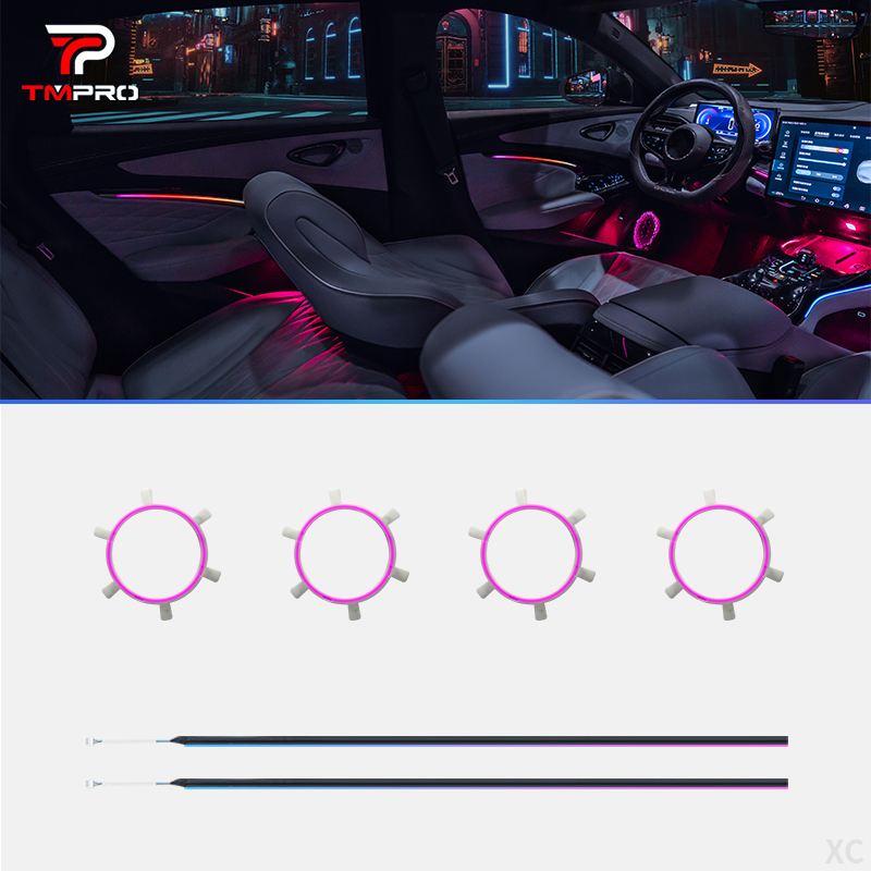 TMPRO High Bright RGB LED Ambient Light for BYD Seal EV 2022-2023 Interior Lighting System Interior Trim