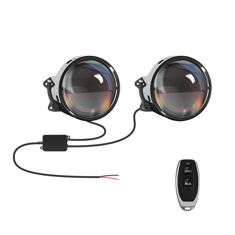 Hot Sales 12V-36V Dynamics 7 Modes Remote Control Demon Eye Car Devil Eyes Headlights System Other Car Light Accessories