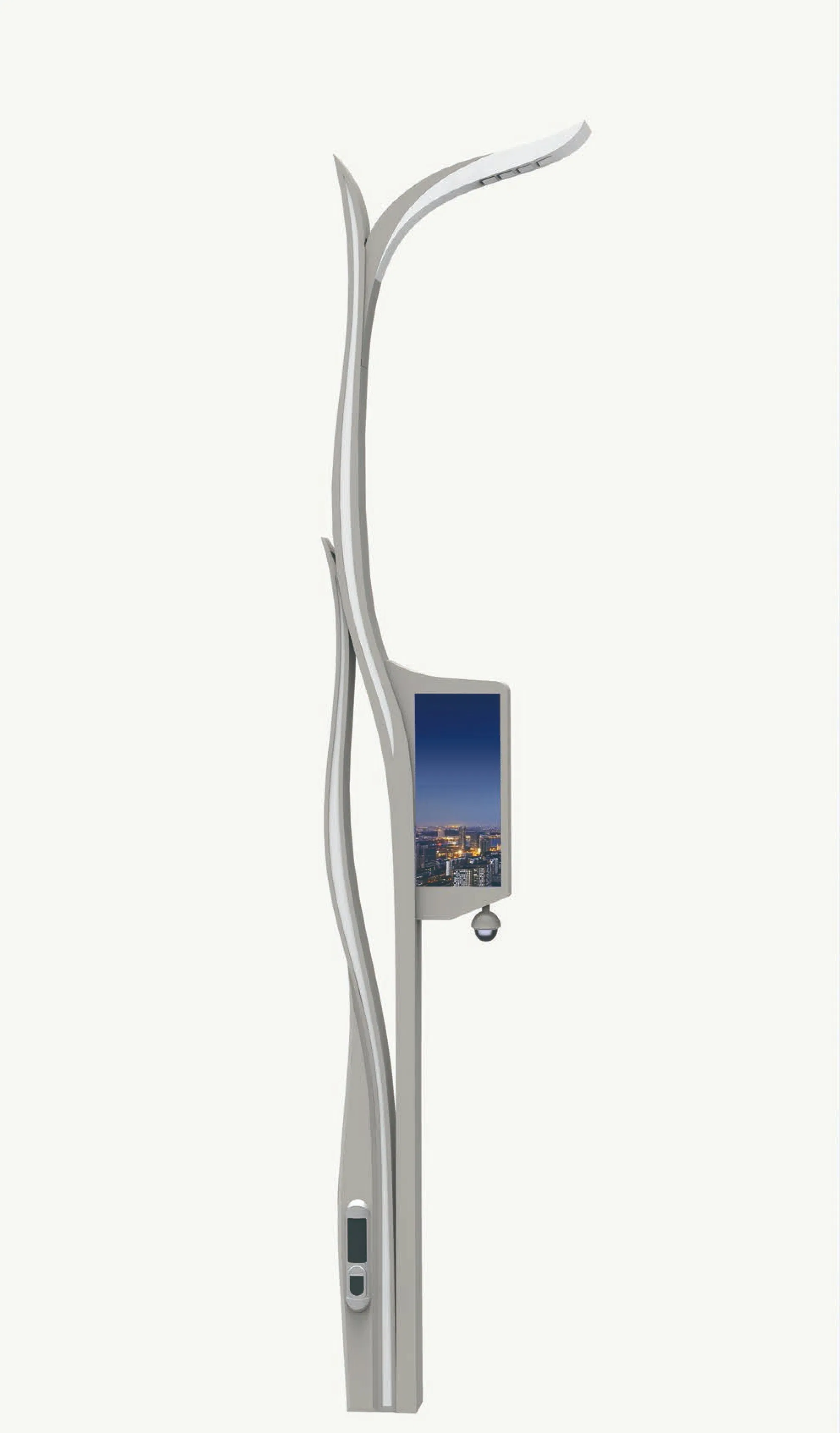 Smart Street Light with 7kw EV Charger for Urban Areas