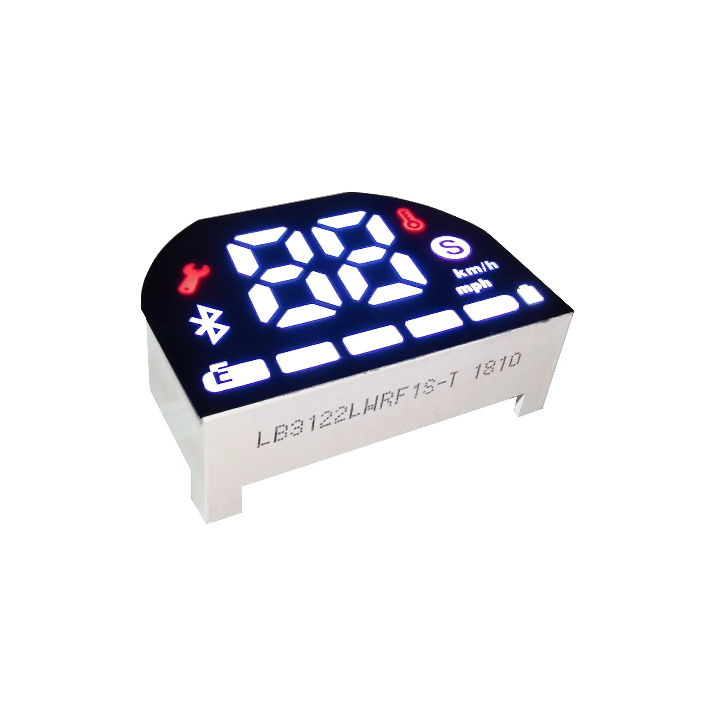 Ultra White/Red/Orange Customized 7 Segment LED Display for Electric Scooter