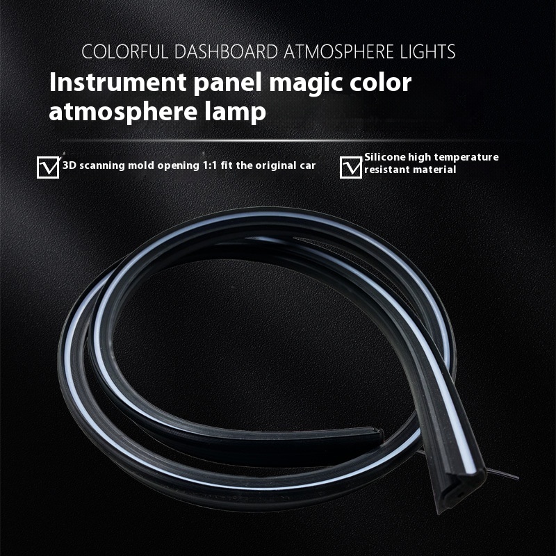 2025 New Ambient Light Multi LED Strip Lighting Universal 1.5m APP Controlled Car Atmosphere Light LED for New Energy Vehicle