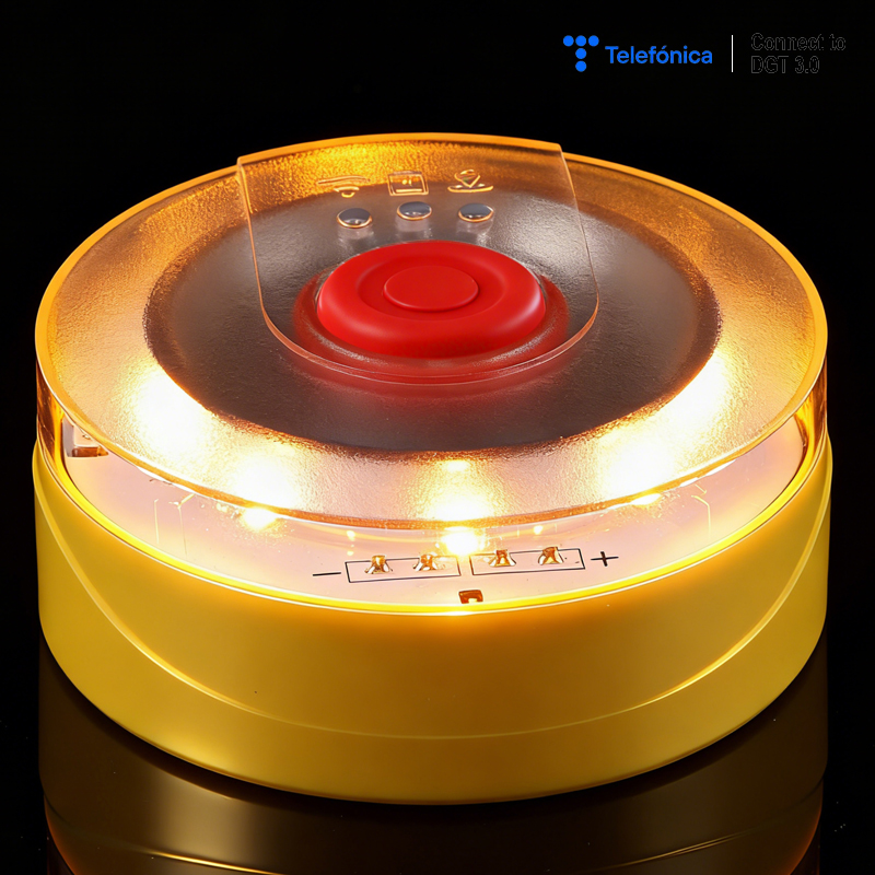 Luz V16 Geolocalizacion DGT 3.0 SIM Autonomous Emergency Light V16 Signal Beacon Light