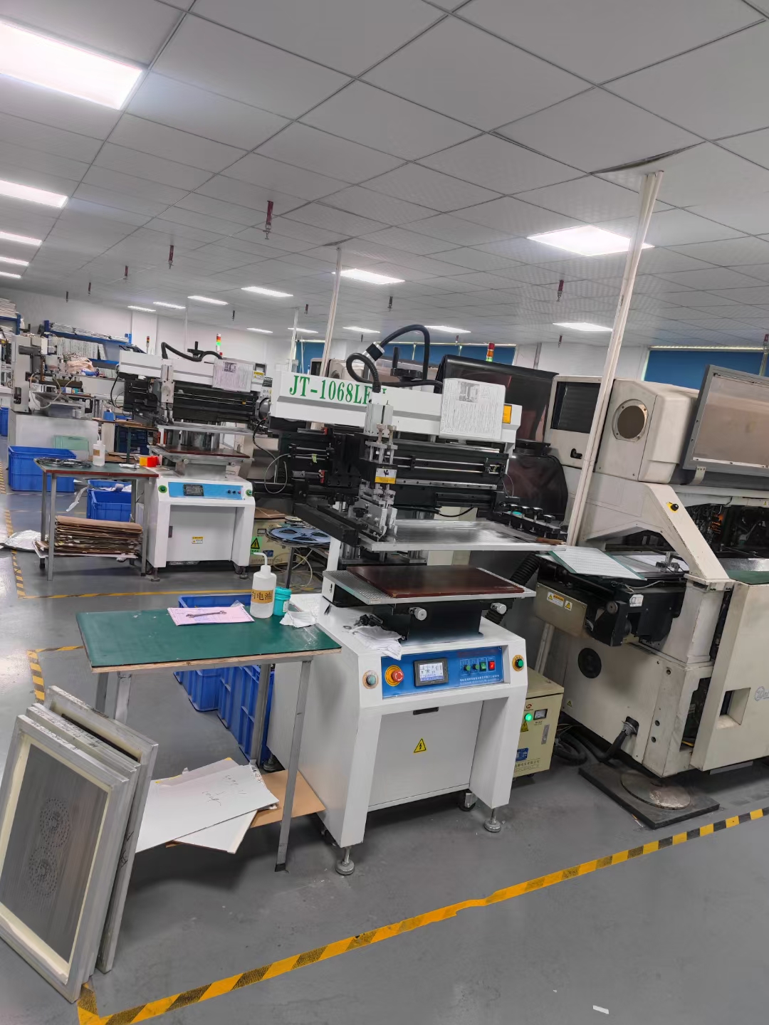 Workshop machinery 1