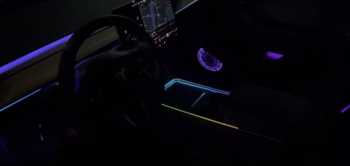 Tesla Model Y Decoration Kit Components